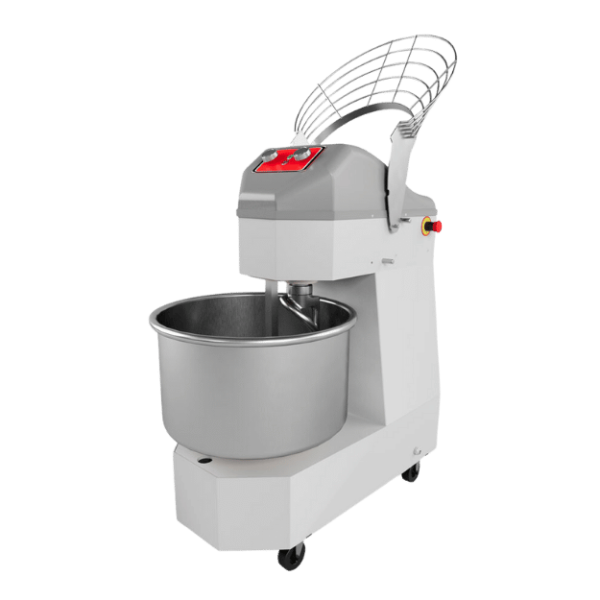 Double Speed Spiral Dough Mixers (with Wheels) - Image 2