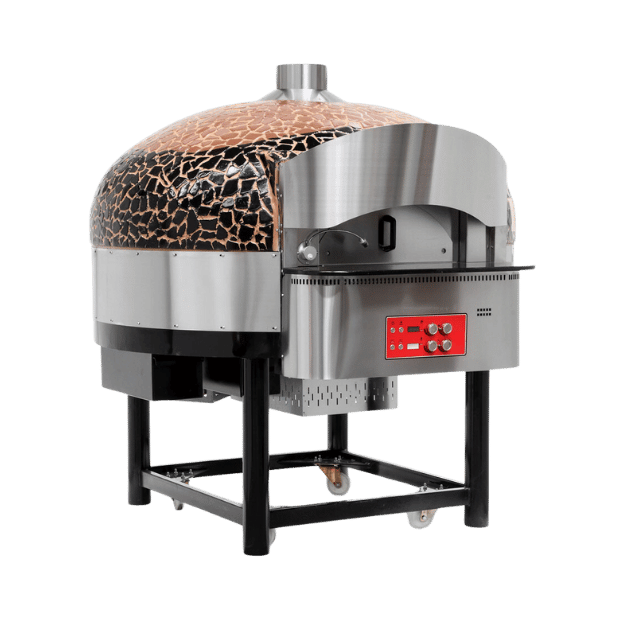 Gas Rotating Base Pizza Ovens